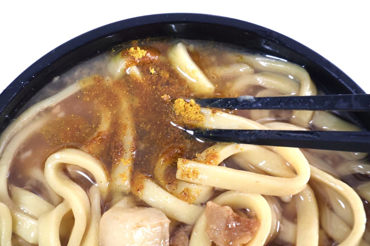 カレー粉を加えてスープカレー風に