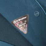衣服内の気温の上昇に応じて5℃~30℃で青~赤に色が変化