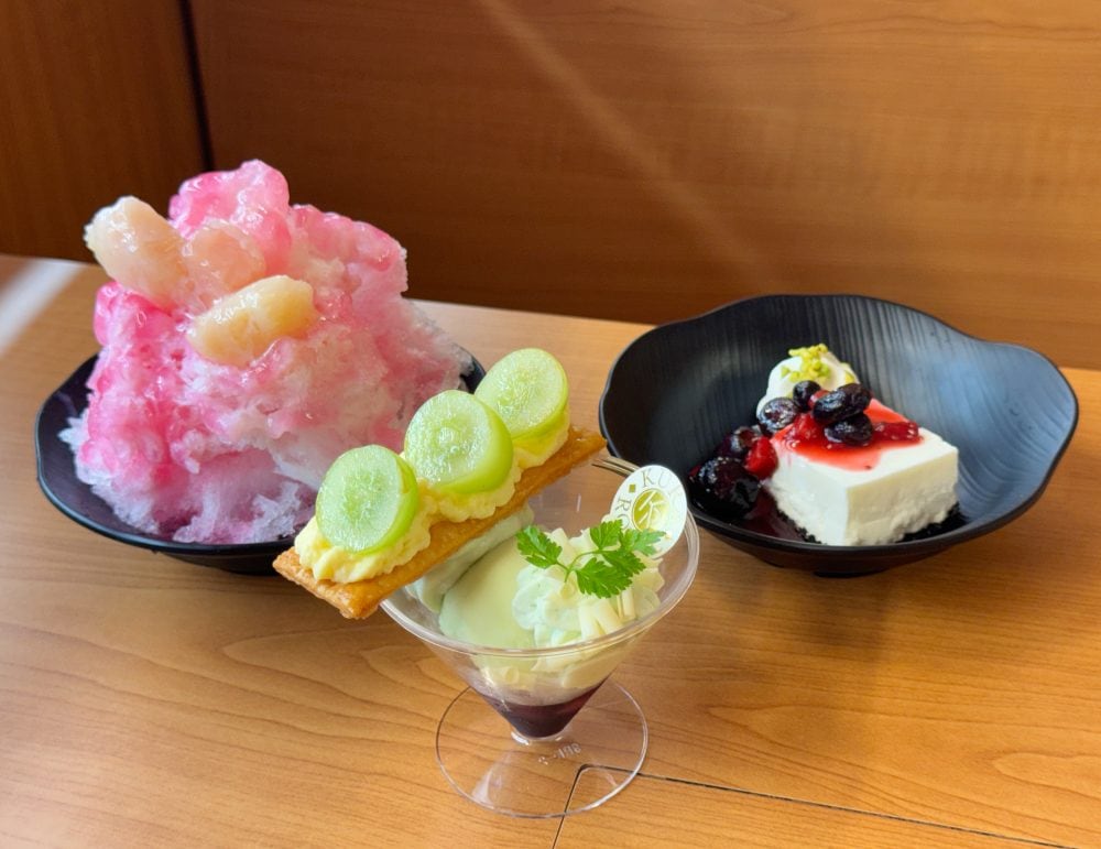 寿司の後はコレで締め!秋の味覚&残暑を吹き飛ばす極上スイーツ全3種