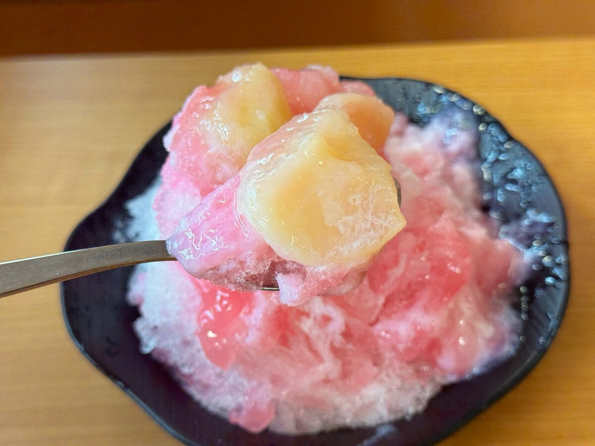 ごろっと桃がたっぷり
