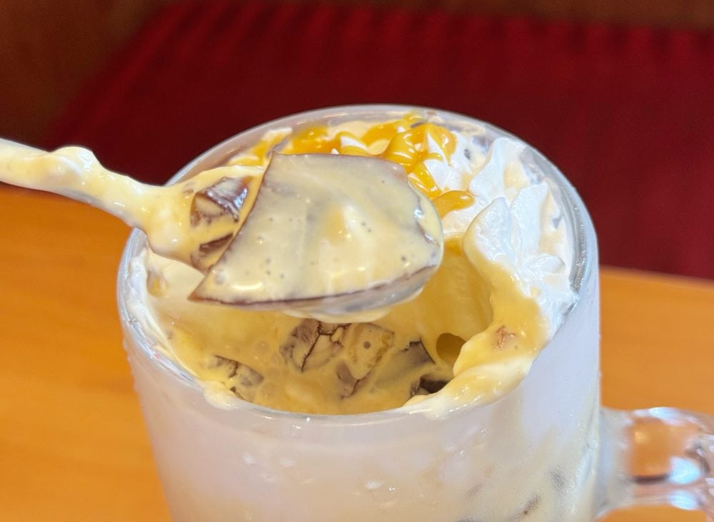 スプーンで崩しながら食べていくのが正解