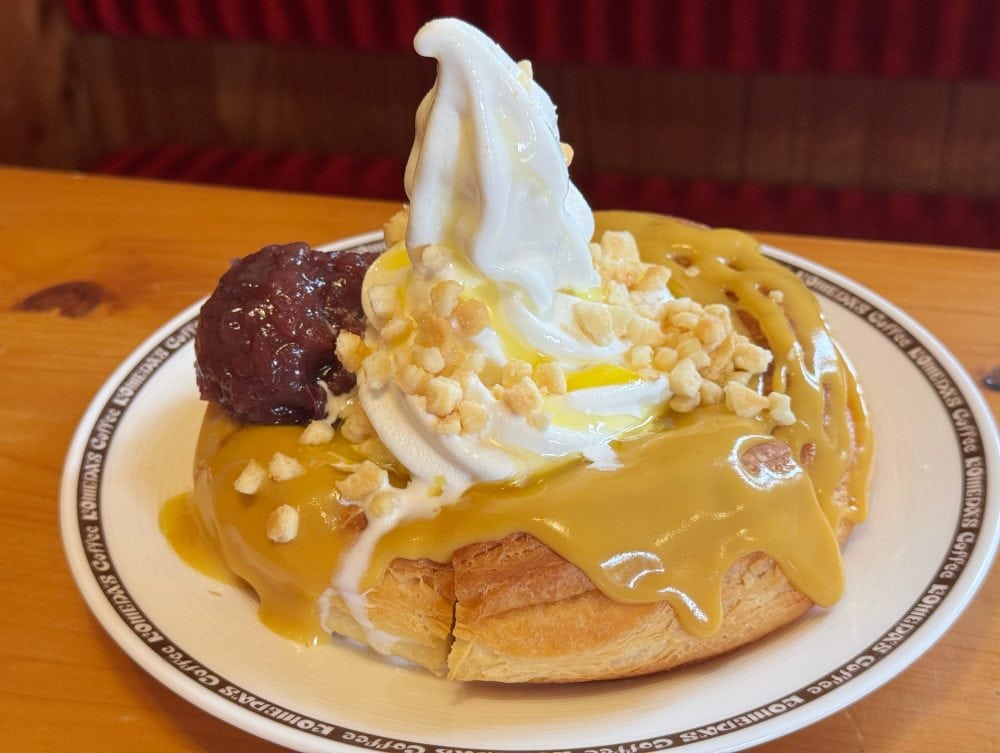 濃厚焼き芋×バターソースの背徳コラボ「お月見シロノワール 焼き芋」