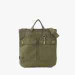 アニエスベー× POTR「2WAY HELMET BAG」¥61,600/H42×W39㎝