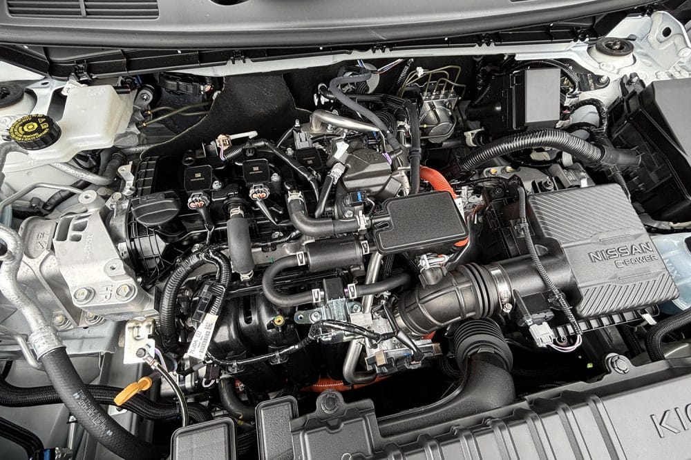 最良でリッター25.7km /Lのハイブリッド燃費を叩き出した第3世代1.4L e-POWERを全車搭載