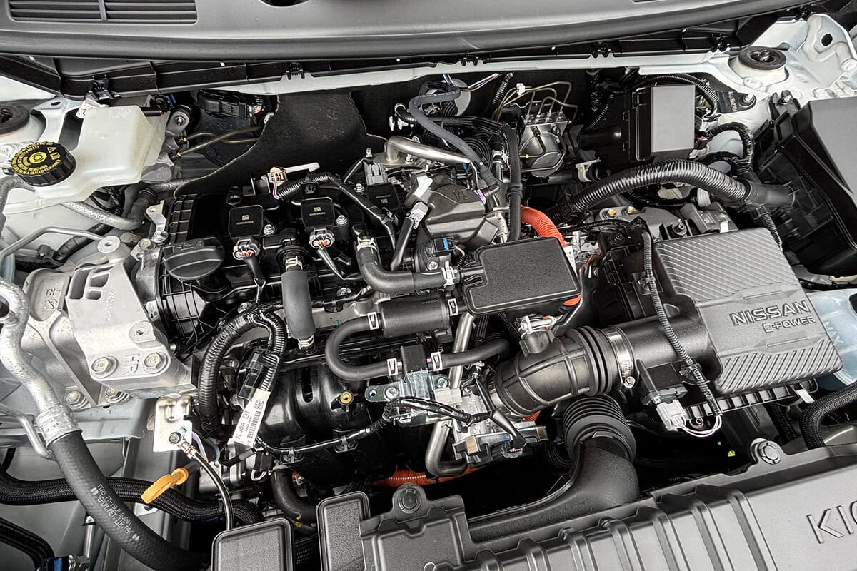 最良でリッター25.7km /Lのハイブリッド燃費を叩き出した第3世代1.4L e-POWERを全車搭載