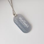 アルミ製DOG TAG