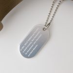 アルミ製DOG TAG