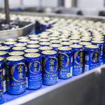 金麦の生産ライン