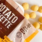 マックフライポテトMサイズ約135gで330円に対し、「ポテトノワゼット」は135g 換算で72.38円