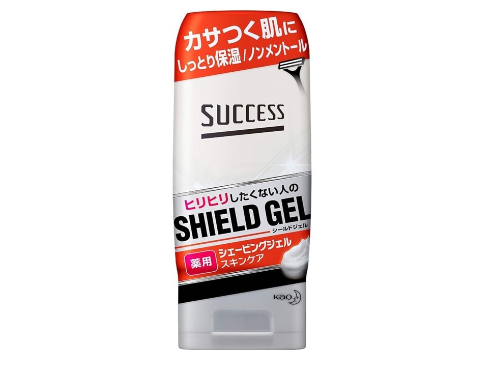サクセス 薬用シェービングジェル スキンケアタイプ 医薬部外品 180g ¥715(税込み・編集部調べ)