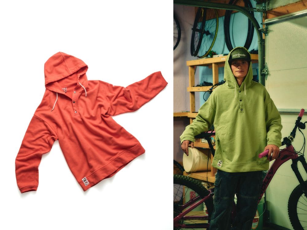 チャムス「Hooded Hurricane Top」¥15,180/9色展開