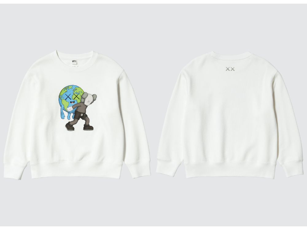 UT「KAWS UNIVERSE スウェットシャツ(KIDS)」¥1,990