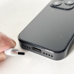 充電はいまや世界基準のUSB Type-Cです