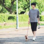 SCENE3　愛犬といっしょに朝の散歩へ