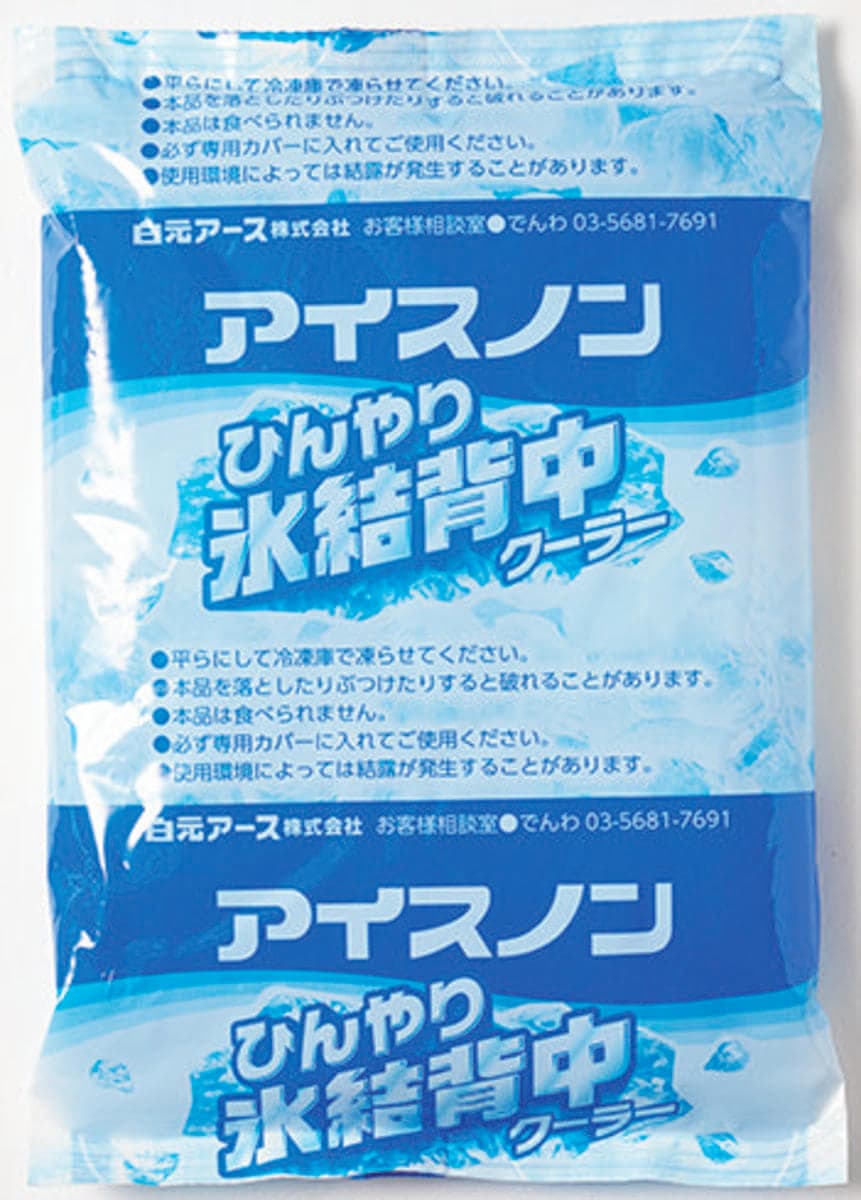 白元アース アイスノン ひんやり氷結背中クーラー