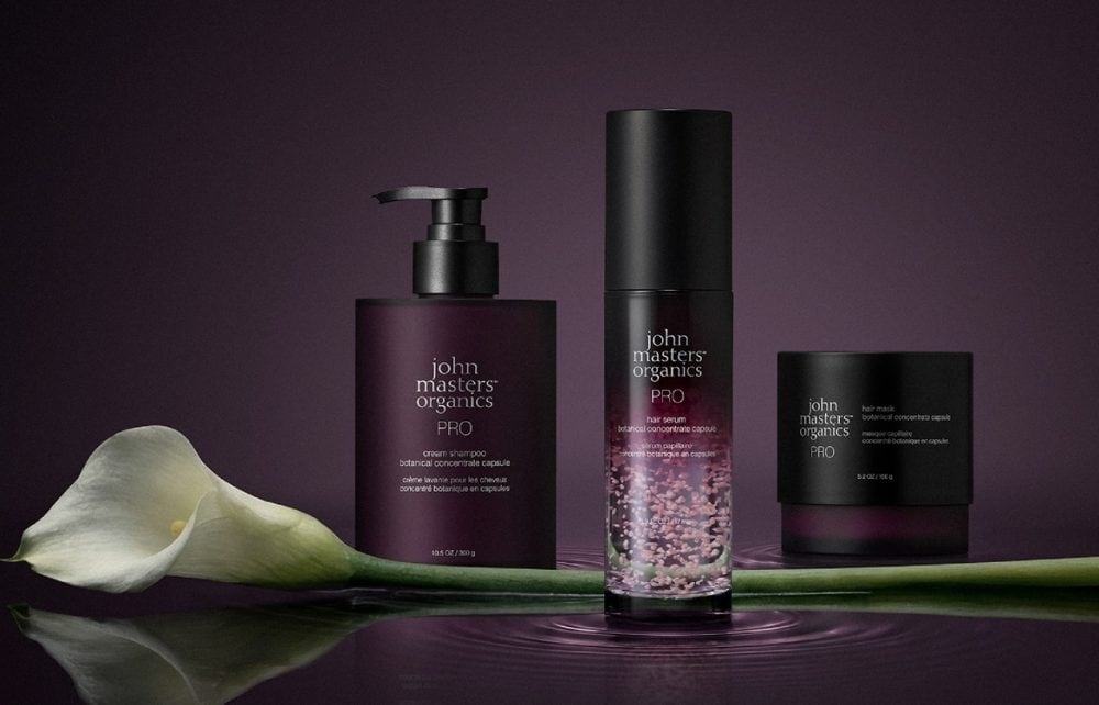 ジョンマスターオーガニック ボタニカルコンセントレイト クリームシャンプー 300g ¥9,900(税込) ヘアセラム 117ml ¥14,300(税込) ヘアマスク 150g ¥12,100(税込)