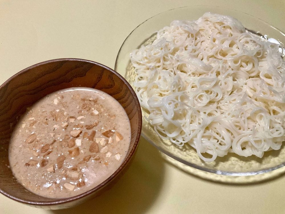 成城石井、そうめんアレンジ、ごまだれそうめん