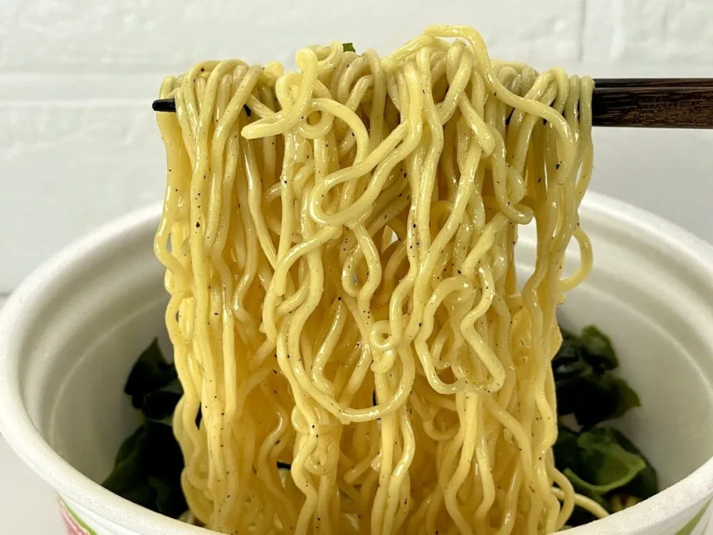 第1位　「このカップ麺、ヤバうますぎる」即席麺マニア絶賛！夏におすすめ“汁なし”限定カップ麺ベスト3【1位はわかめがハンパない無限まぜそば】