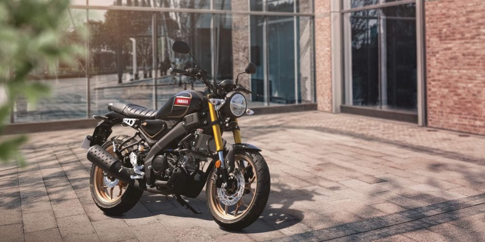 XSRシリーズ初の軽二輪モデルとなる「XSR155 ABS」