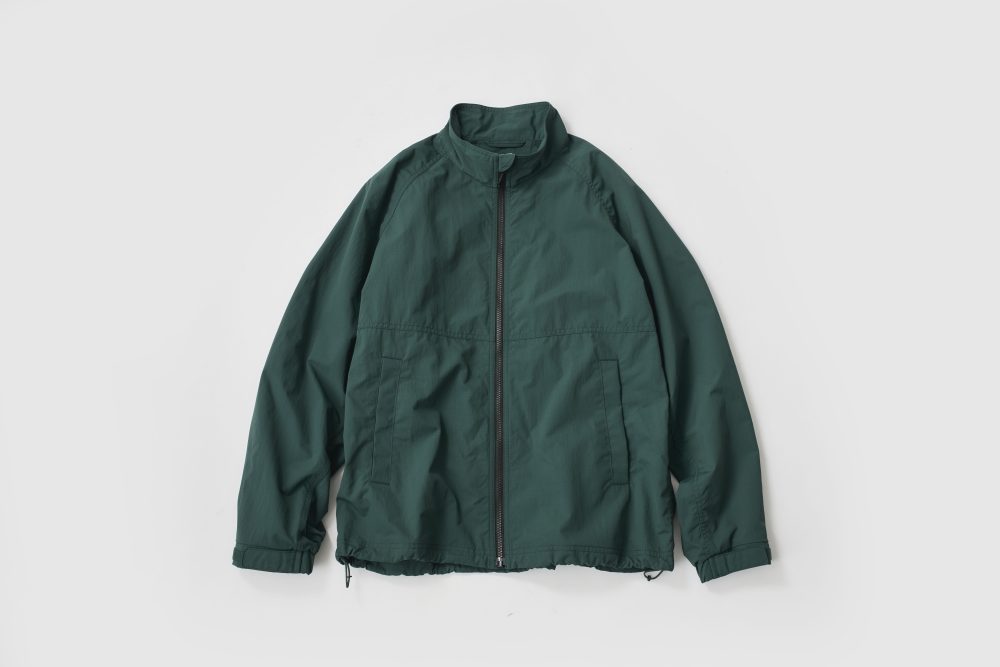 ウインドプルーフスタンドブルゾン GREEN ¥5,990
