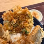 五郎島⾦時は、しんじょ(白身魚や海老のすり身+山芋や卵白、出汁を練り合わせた料理)と合わせてかき揚げに仕⽴てられていた!