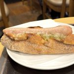 ハーブソーセージ スターバックス バゲットサンド ¥660(税込)