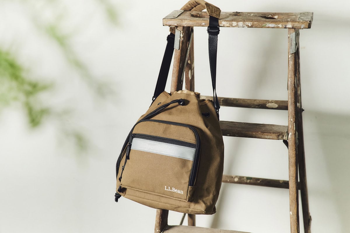 エル・エル・ビーン(L.L.Bean)の「ビニロン/コットン・ドローストリング・バッグ」に注目