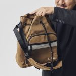 エル・エル・ビーン ビニロン/コットン・ドローストリング・バッグ ￥14,300（税込）