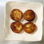 こんがりと揚がったことでパリッと仕上がり、いかにもおいしそうです