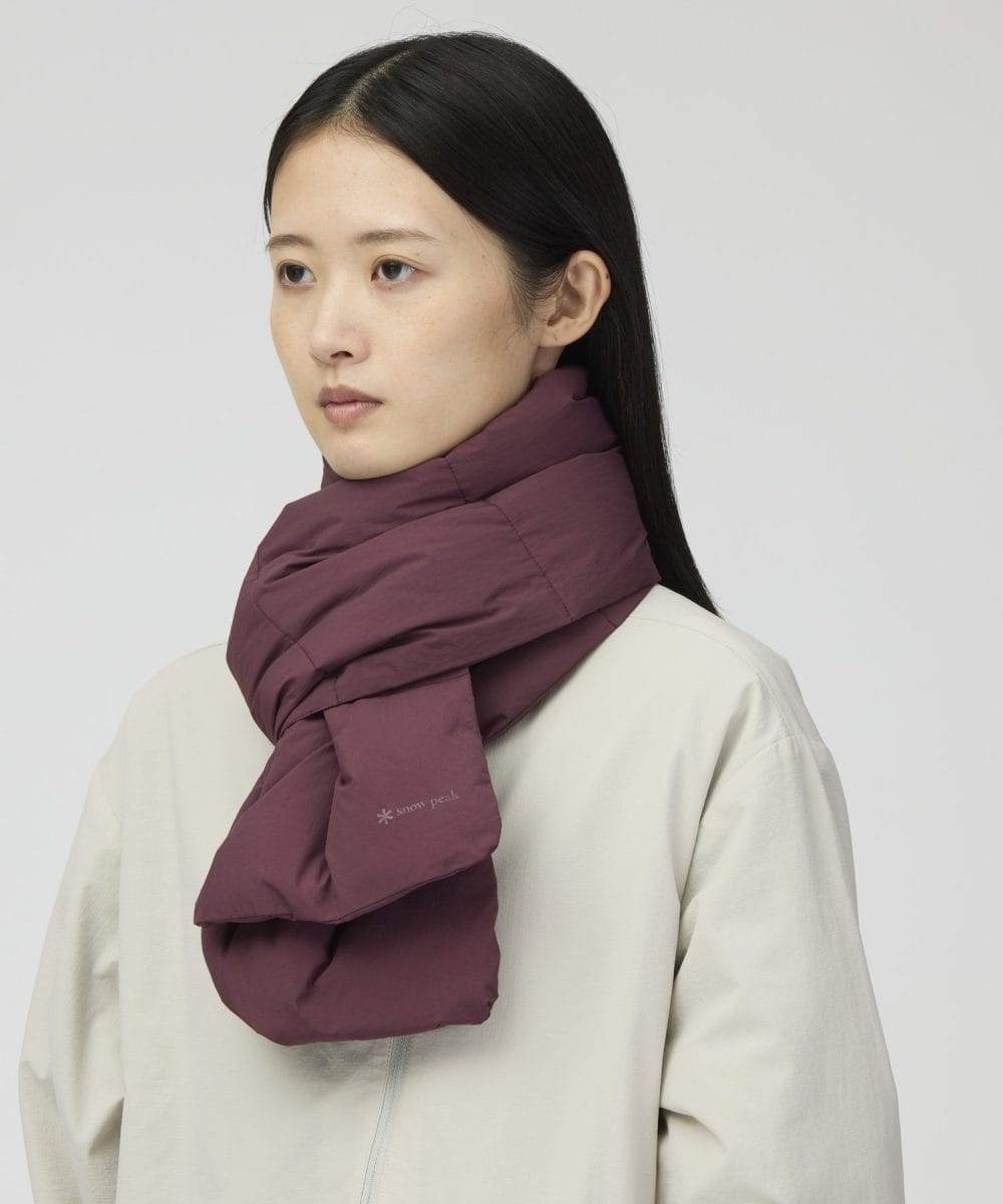 スノーピーク「Everyday Down Muffler」￥9,900