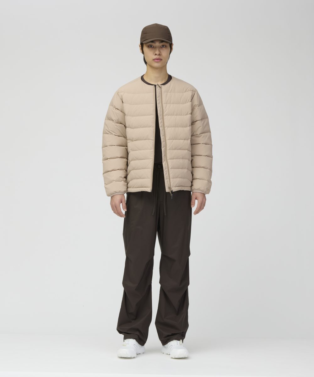 スノーピーク「Middler Down Collarless Jacket」￥29,700