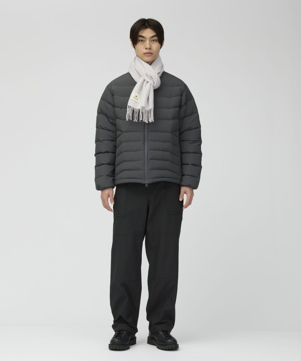 スノーピーク「Middler Down Collarless Jacket」￥29,700