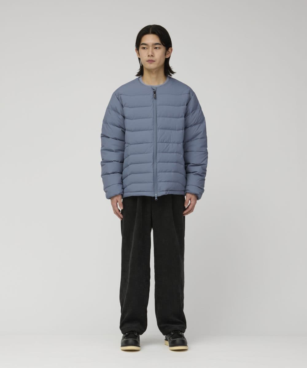 スノーピーク「Middler Down Collarless Jacket」￥29,700