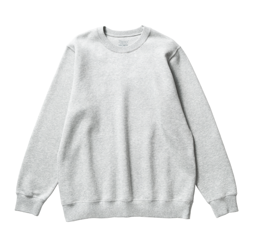 Hanes SWEATS MOKUクルーネックスウェットシャツ ￥9,900