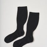 無印良品　紳士 足なり直角 むくみを防ぐ 着圧ハイソックス