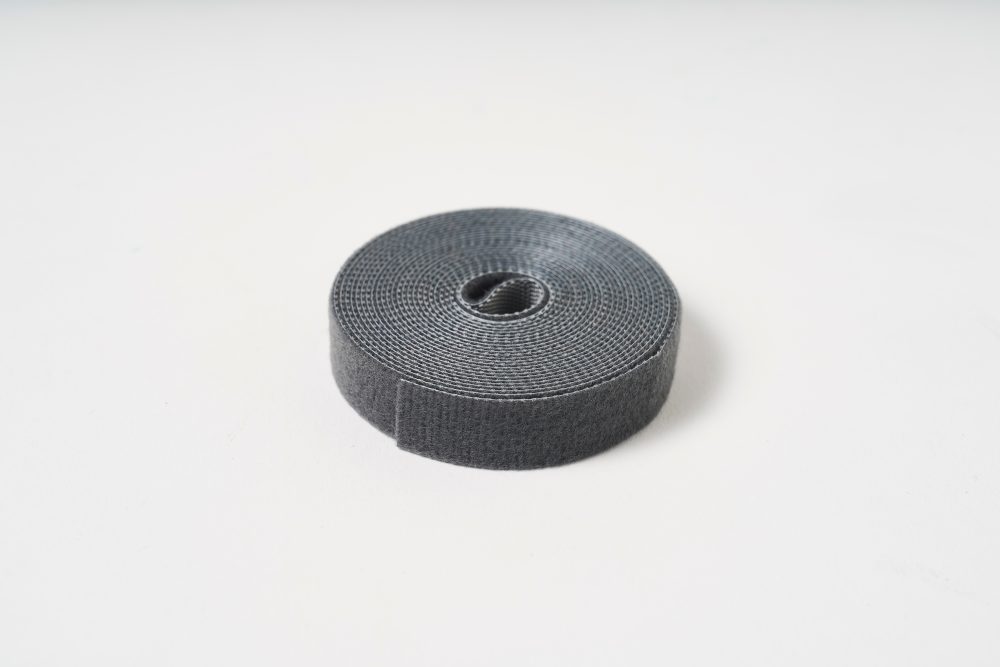 無印良品　ミシン目入り結束テープ ダークグレー