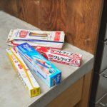 使いかけのラップやパスタなどの置き場所が決まらずゴチャゴチャに……