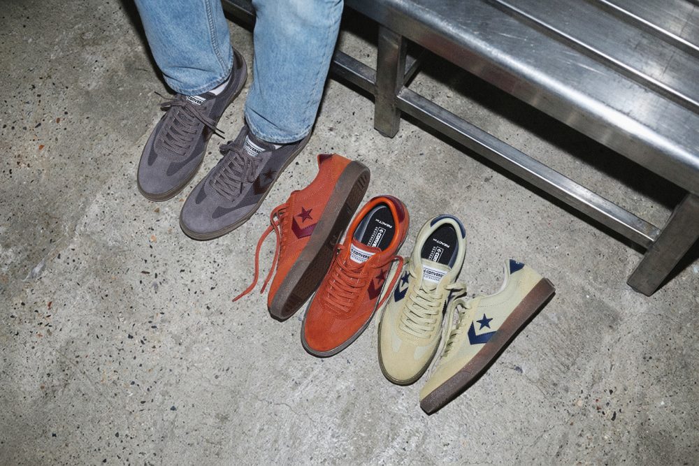 コンバース「ロードクラシック SK OX」¥13,200/3色展開