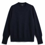 タイオン「クルーネック カシミヤセーター」¥14,960