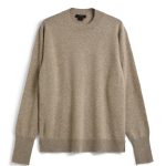タイオン「クルーネック カシミヤセーター」¥14,960