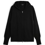 タイオン「フルジップ カシミヤパーカー」¥16,940