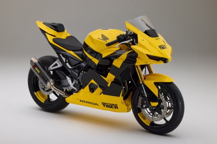 「痺れるほどカッコいい!」ホンダとオニツカタイガーのコラボバイクに熱視線!市販化を熱望する新型車の正体