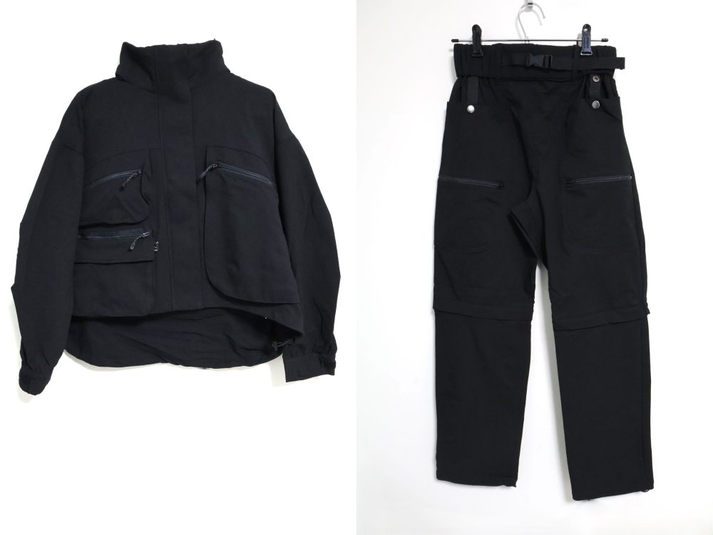 「バッグレスジャケット」＆「バッグレスパンツ」