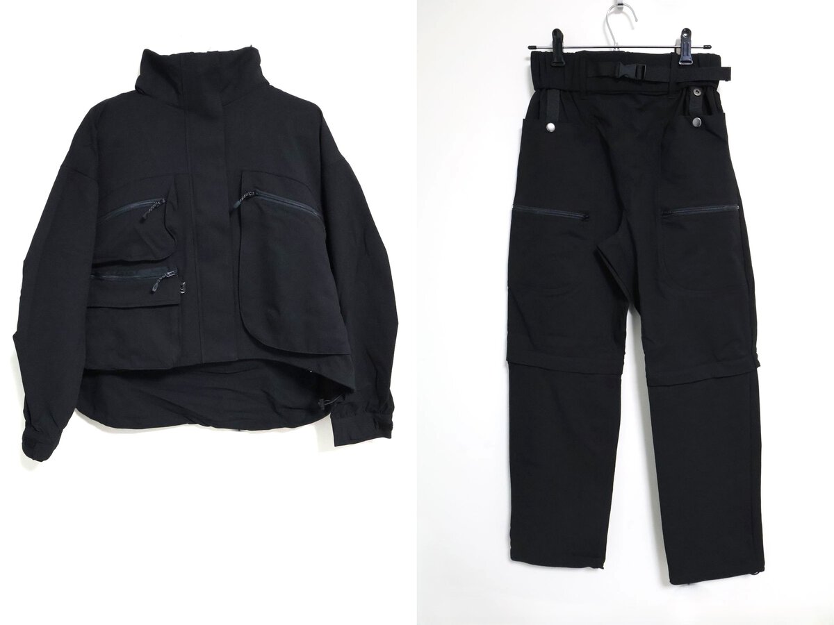 「バッグレスジャケット」&「バッグレスパンツ」