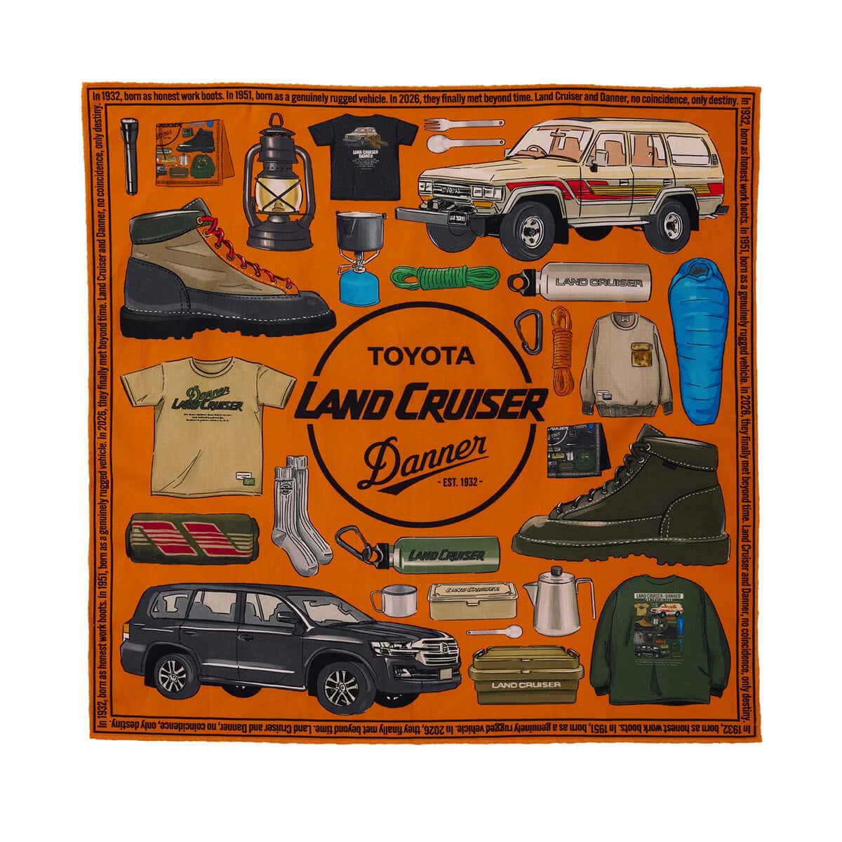 LAND CRUISER × Danner Pack Up Bandana