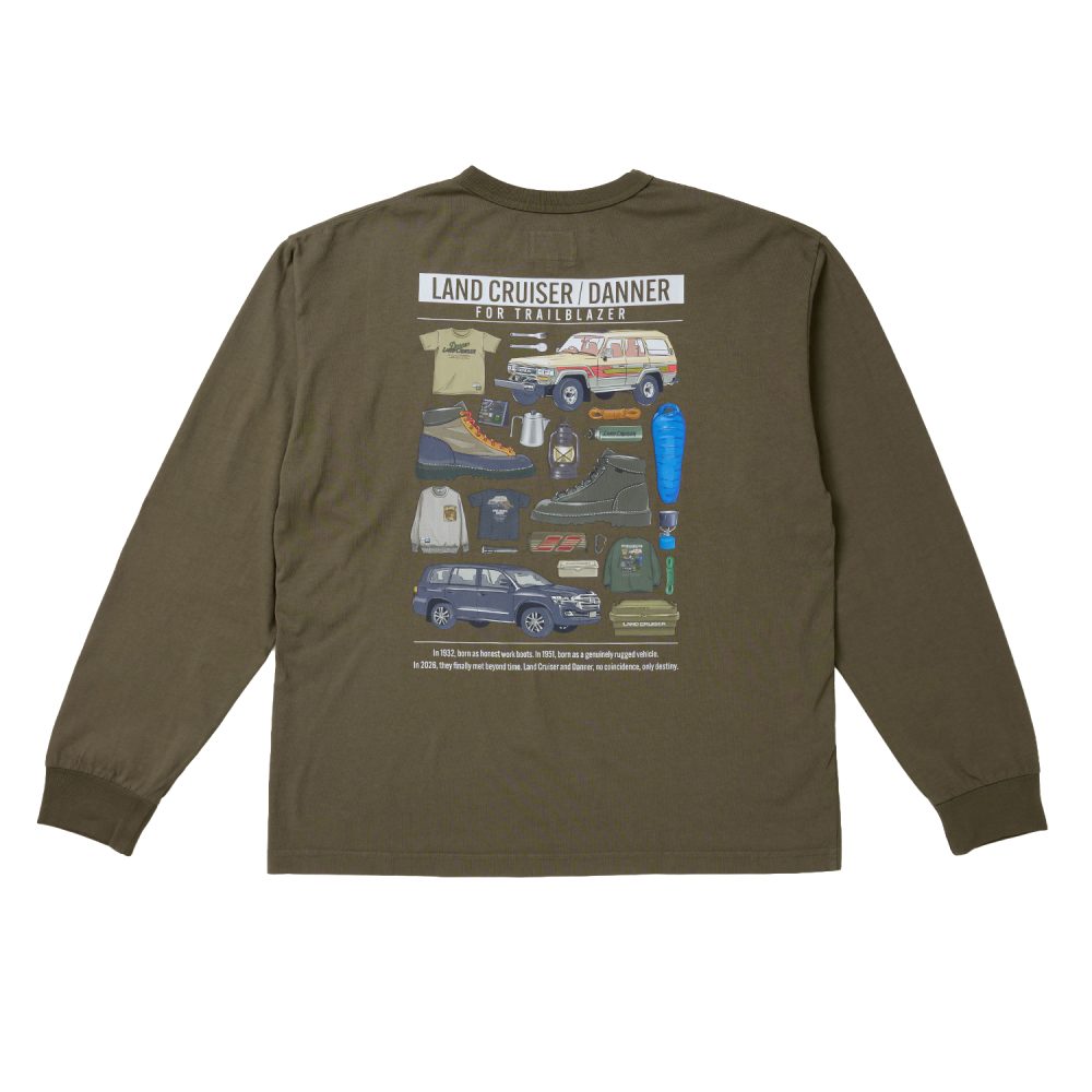 LAND CRUISERxDANNER Danner Pack Up L/S Tee
