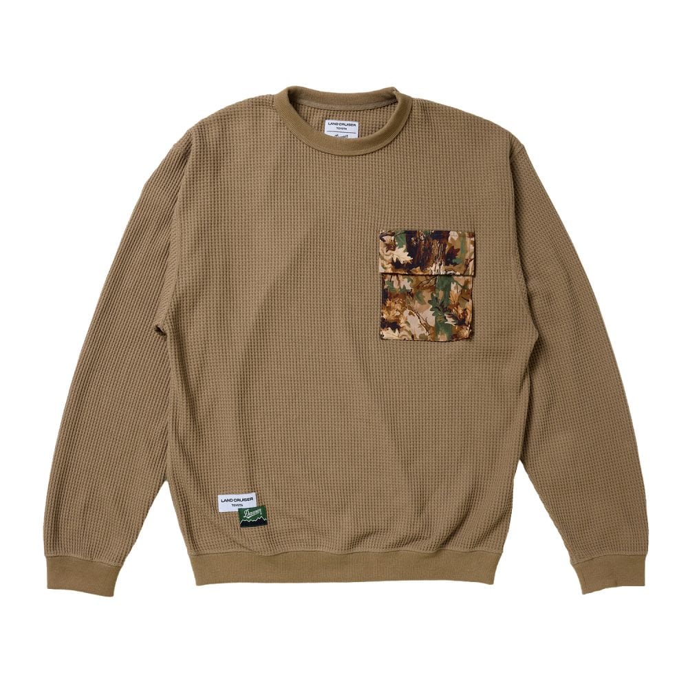 LAND CRUISERxDANNER Waffle Pocket L/S Tee