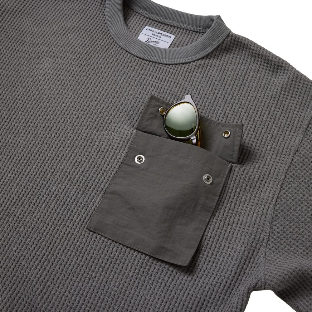 LAND CRUISERxDANNER Waffle Pocket L/S Tee