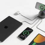 最大165WのGaN急速充電器を内蔵し、ノートPC・スマートフォン・タブレットなど複数のデバイスへ同時に高出力で給電