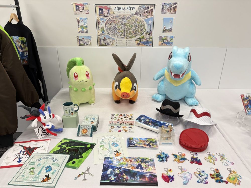 『Pokémon LEGENDS Z-A』の発売日に、ポケモンセンターで登場するグッズたちも盛りだくさん！